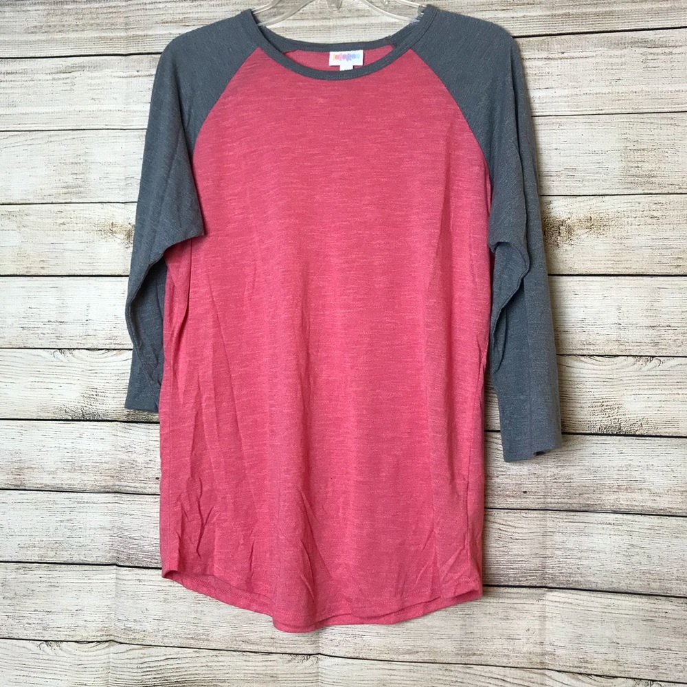 Pink and gray medium Lularoe Randy